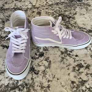 SK8-HI TAPERED SHOE PURPLE HEATHER